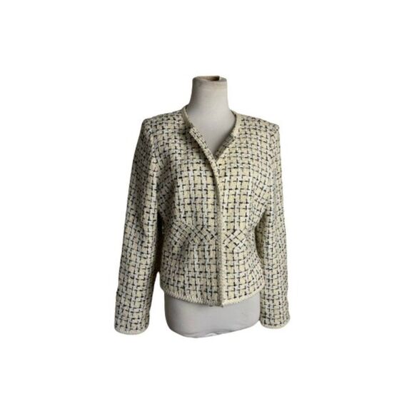 INC International Concepts Tweed Blazer. Sz 14P - Picture 4 of 4